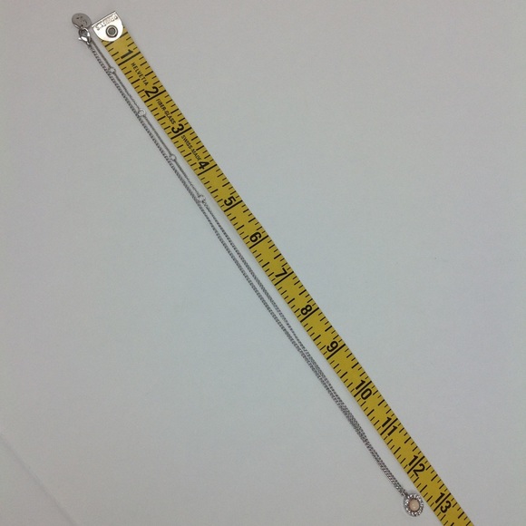 Round pink stone necklace - Picture 4 of 5